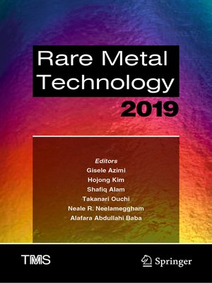 cover image of Rare Metal Technology 2019